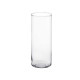 VASO DI VETRO CILINDRICO 25CM DIAM 10CM