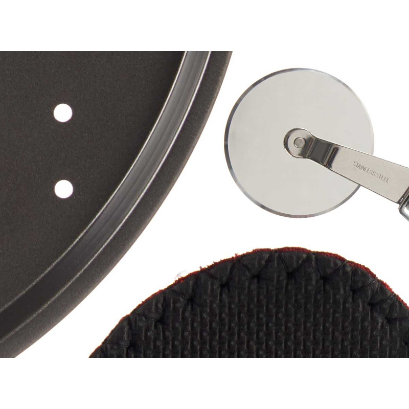 SET PIZZA MOULE GANT ET DECOUPEPIZZA