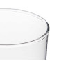 VASO DI VETRO CILINDRICO 25CM DIAM 10CM