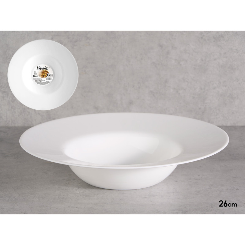 OPAL PASTA PLATE 26CM