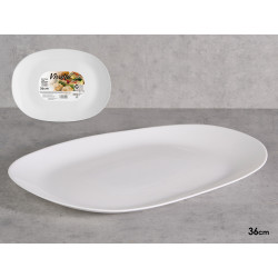 PLATEAU RECTANGULAIRE OPALE 36CM