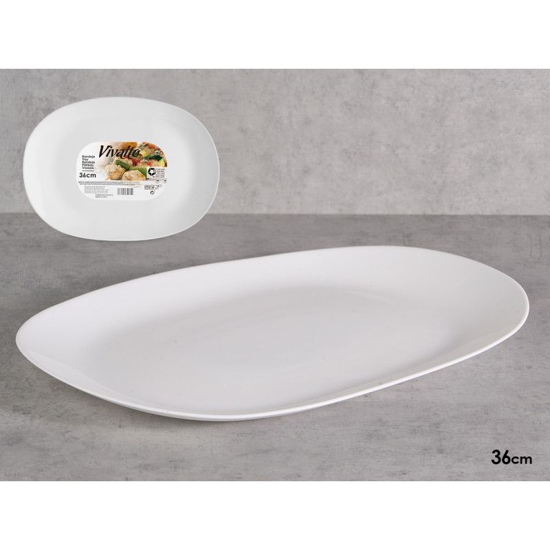 BANDEJA OPAL RECTANGULAR 36CM