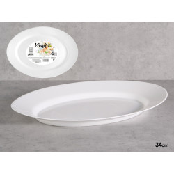 TRAVESSA OVAL EM OPAL 34CM