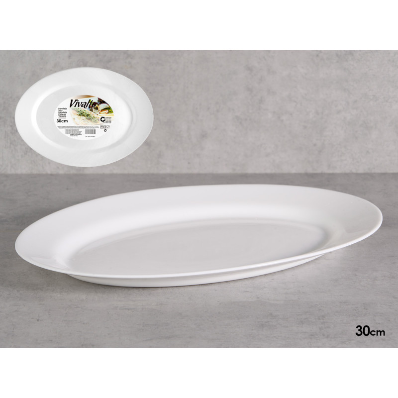 TRAVESSA OVAL EM OPAL 30CM