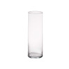 VASO DI VETRO CILINDRICO 30CM DIAM 10CM 