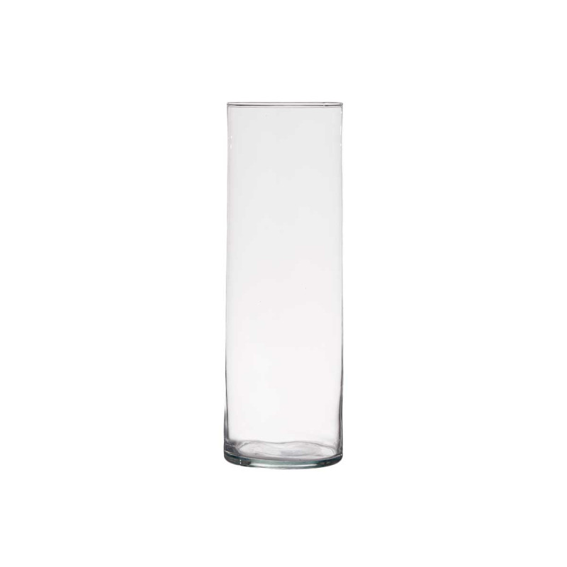 VASO DI VETRO CILINDRICO 30CM DIAM 10CM 