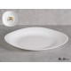 PLATO LLANO CUADRADO OPAL 28CM