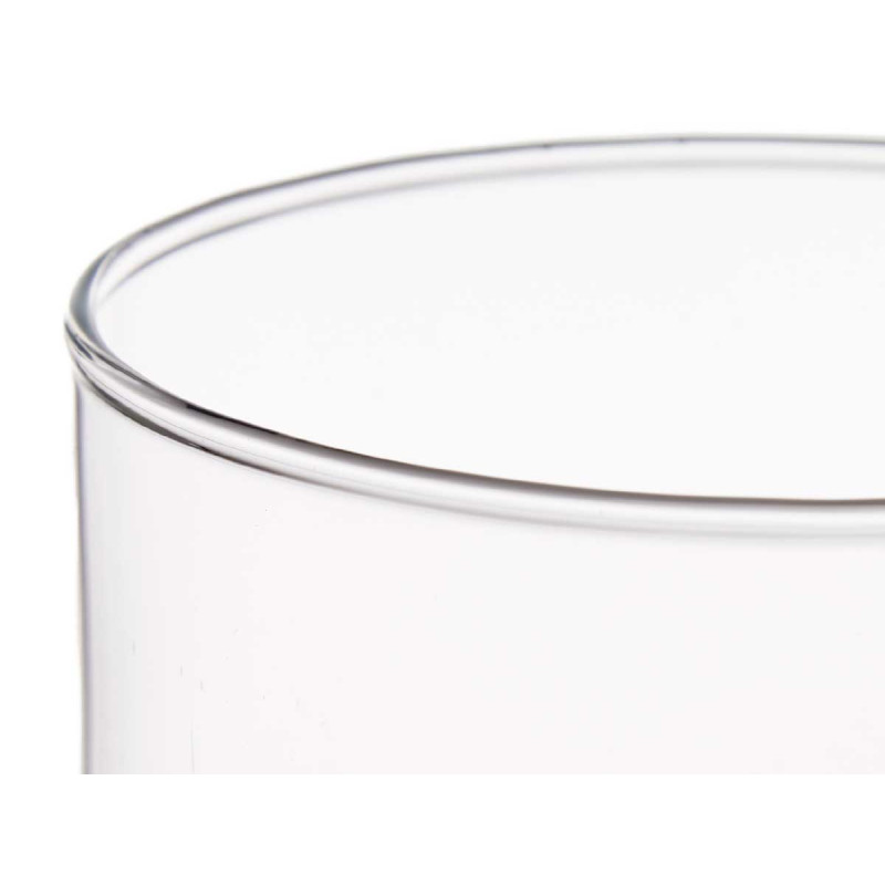 VASO DI VETRO CILINDRICO 30CM DIAM 10CM 