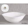 BOL CARRÉ OPAL 17,5X17,5CM