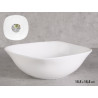 SQUARE BOWL OPAL  15,5X15,5CM