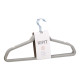 SET 6 PERCHA FLOCADA GRIS
