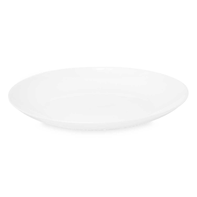 ASSIETTE DESSERT RONDE OPALINE 21,5CM