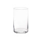 VASO DI VETRO CILINDRO 20CM DIAM 12 CM 