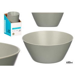 TAÇA CONICA CINZA PEQ 650ML