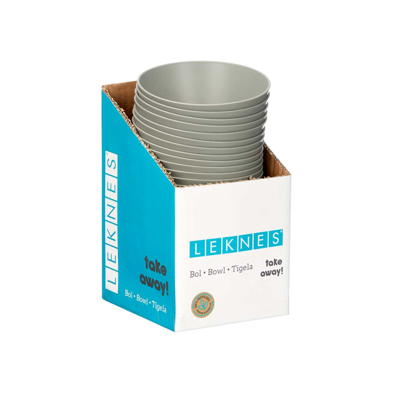 BOL CONICO PEQ GRIS 650ML