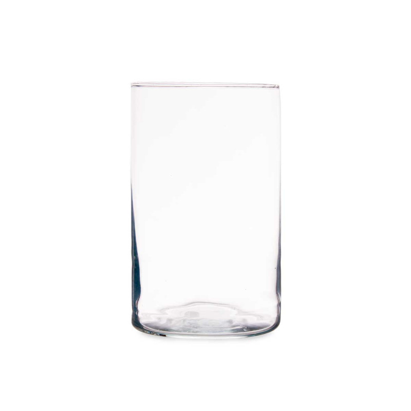 VASO DI VETRO CILINDRO 20CM DIAM 12 CM 