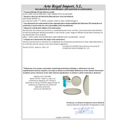 PIATTO PIANO 19,5CM DIAM GRIGIO