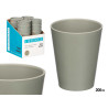 COPO CONICO CINZA 200ML