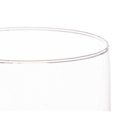 JARRON CRISTAL CILINDRO 12CM DIAM X 20CM