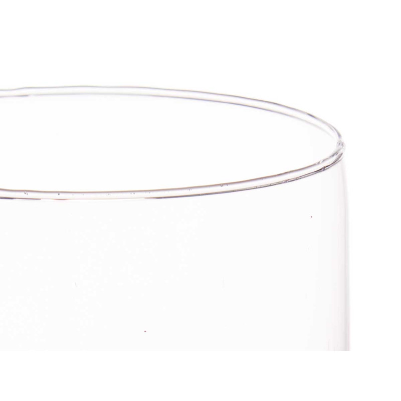 VASO DI VETRO CILINDRO 20CM DIAM 12 CM 
