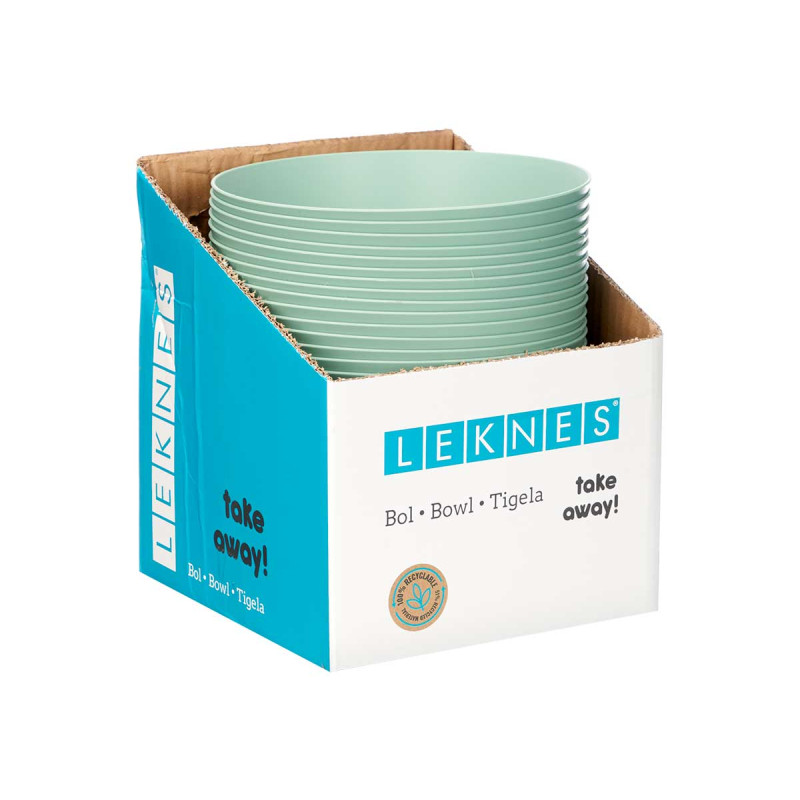 CONICAL BOWL GREEN LARGE 3 L