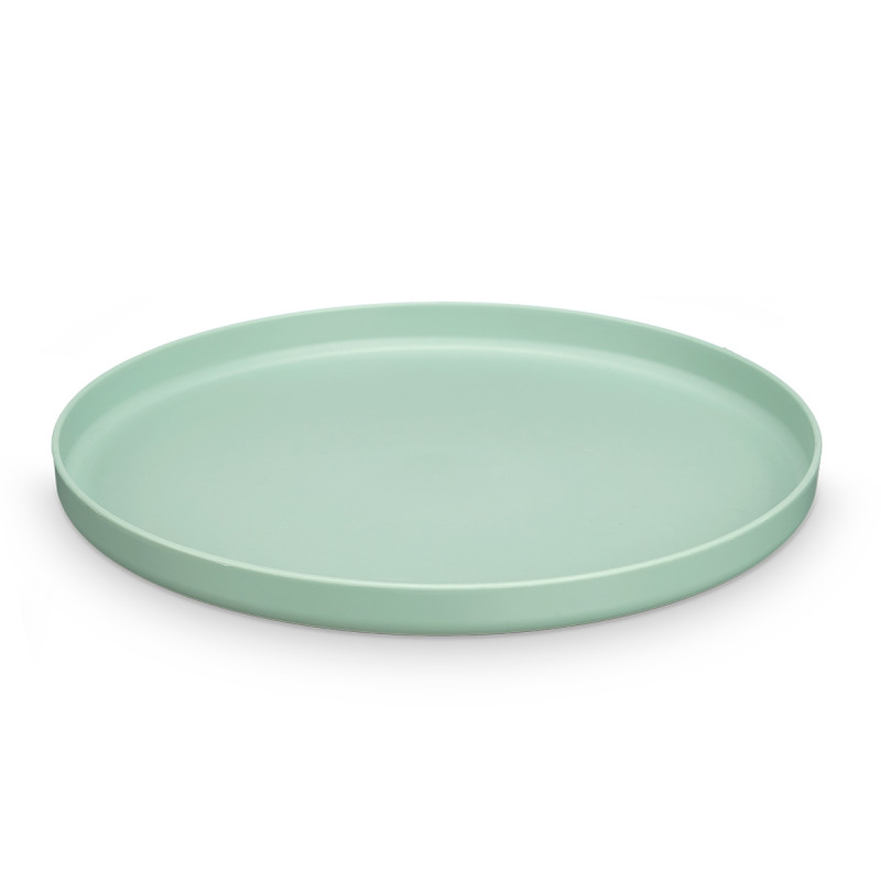 GREEN DINNER PLATE 25CM DIAM