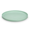 ASSIETTE PLATE VERTE 25CM DIAM