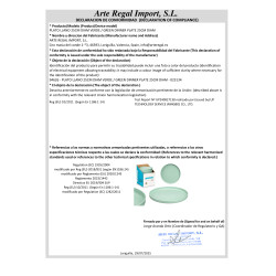 PIATTO PIANO 25CM DIAM VERDE