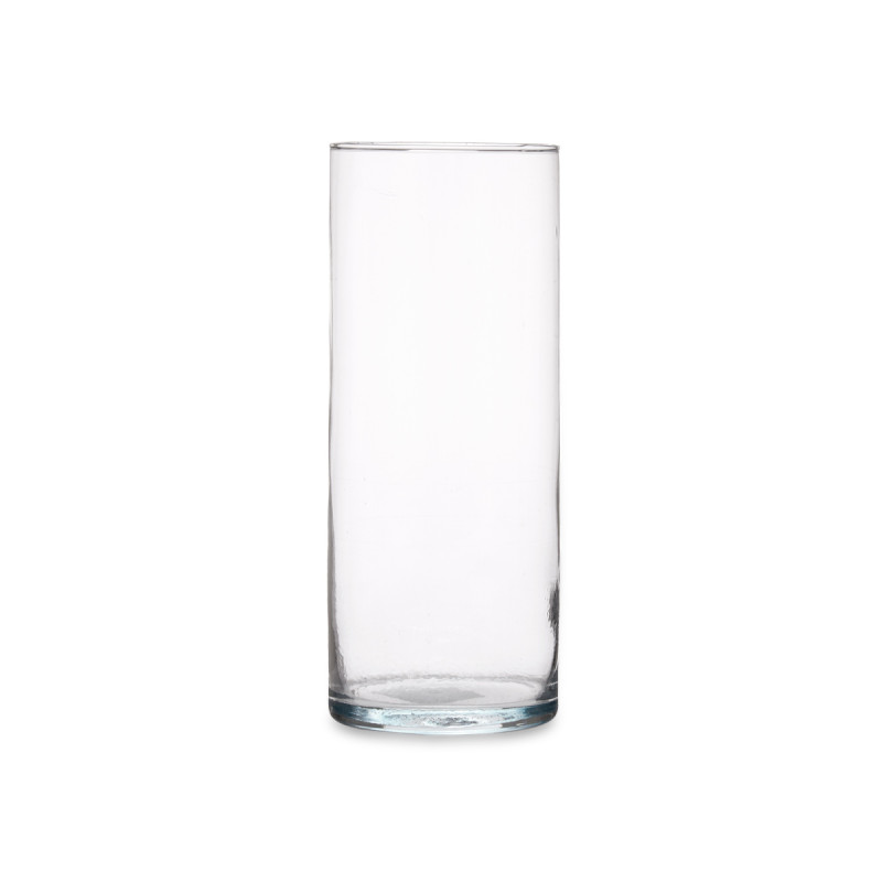 VASO DI VETRO CILINDRICO 30CM DIAM 12 CM 