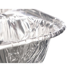 SET 4 MOULES ALUMINIUM 6 CAVITÉS 7 CM DIAM