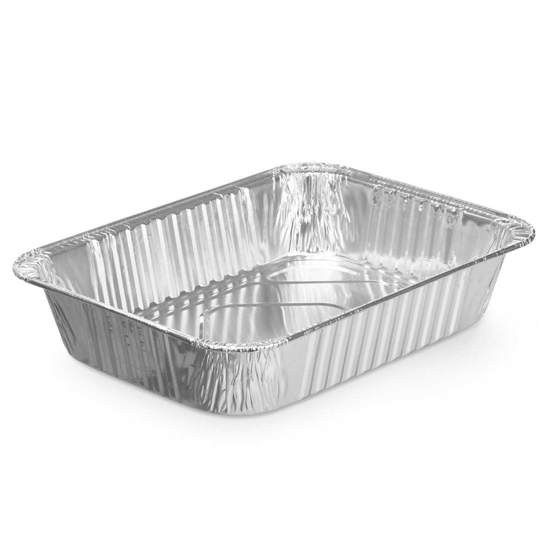 SET 3 PLATEAUX RECTANGULAIRES EN ALUMINIUM 36X27CM