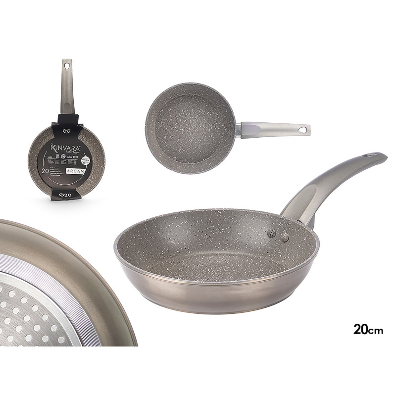 PADELLA INDUZIONE ANTIADERENTE ALUM FORGIATO 20CM