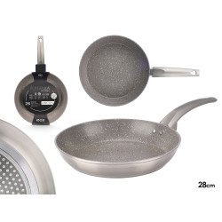 NON-STICK FORGED ALUM INDUCTION FRYING PAN 28CM
