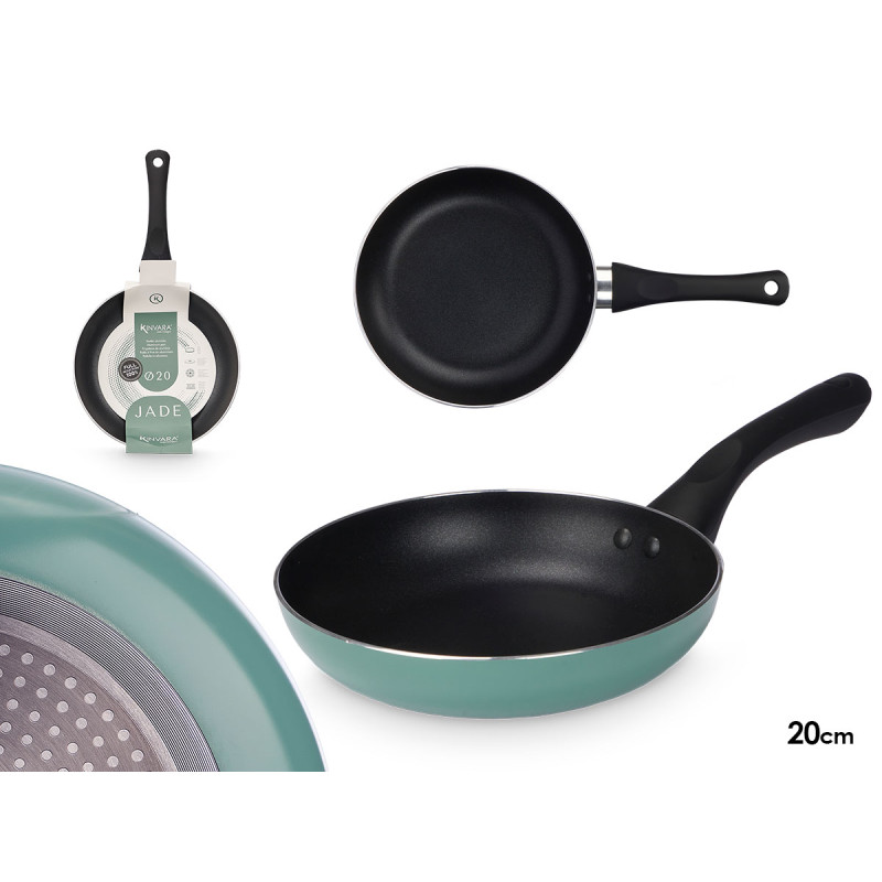 POÊLE ANTIADHÉSIVE INDUCTION ALUMINIUM PRESSÉ 20CM