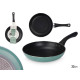 POÊLE ANTIADHÉSIVE INDUCTION ALUMINIUM PRESSÉ 22CM