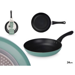 NON-STICK ALUM INDUCTION FRYING PAN 24CM