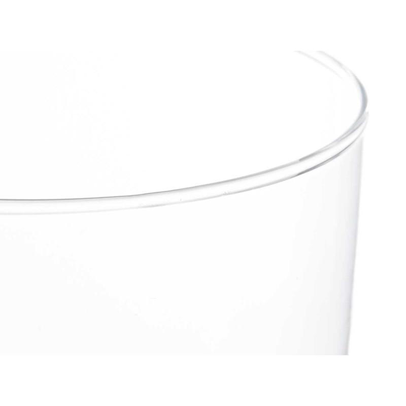 VASO DI VETRO LARGO PICCOLO