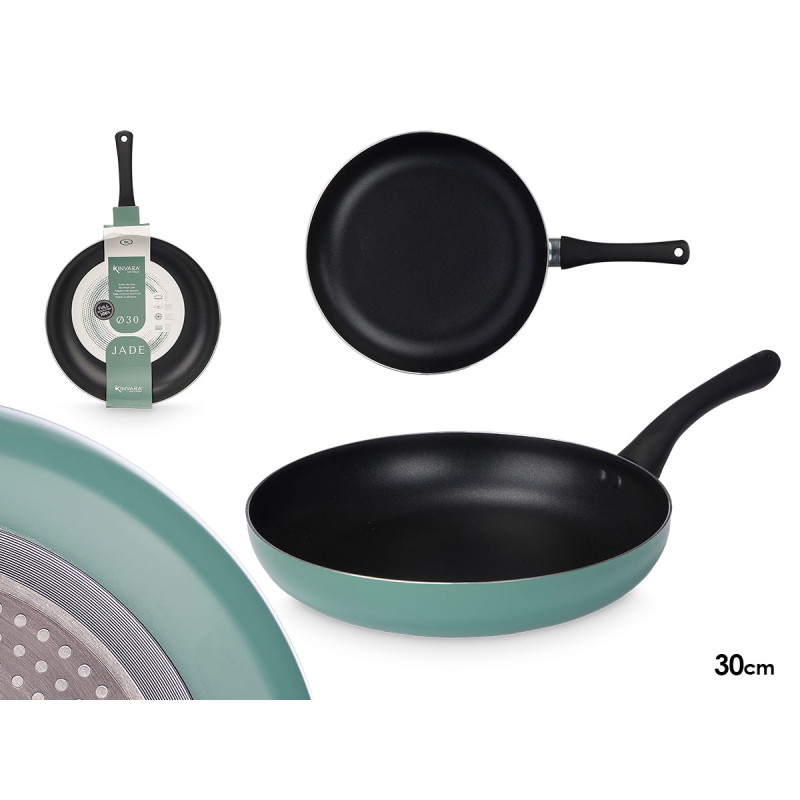 POÊLE ANTIADHÉSIVE INDUCTION ALUMINIUM PRESSÉ 30CM