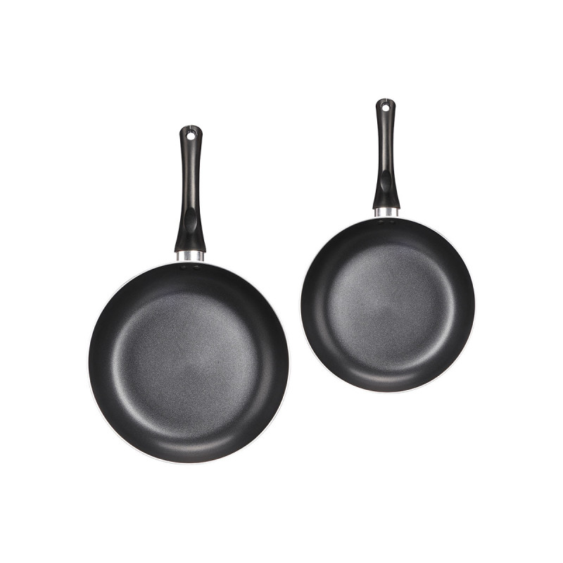 SET 2 SARTENES ALUMINIO ROJO