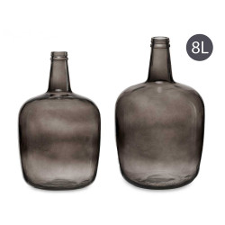 CARAFFA DI VETRO 8 L GRIGIO 