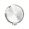 24CM STAINLESS STEEL DEEP FRYING PAN CRYSTAL LID