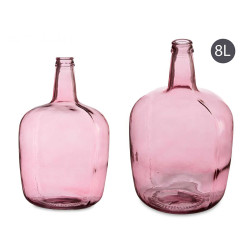 CARAFFA DI VETRO 8 L ROSA