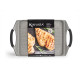 ASADOR GRIS 34X26CM PLANO ALUMINIO INDUCCION