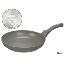 POELE A INDUCTION FORGEE GRISE 28CM