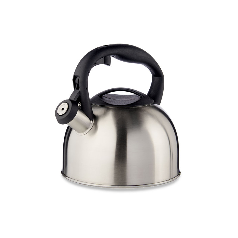STEEL KETTLE 2,5L PLASTIC HANDLE