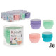 CONJ 100 MOLDES PAPEL 10CM SORT 4