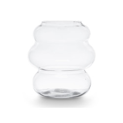 JARRON CRISTAL BURBUJA ANCHO 25CM