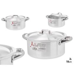 CASSERUOLA 18 CM 2 L ALLUMINIO