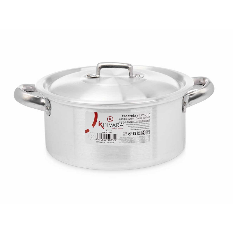 CAÇAROLA 18 CM 2 L ALUMINIO