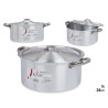 CASSEROLE 24CM 5L ALUMINIUM